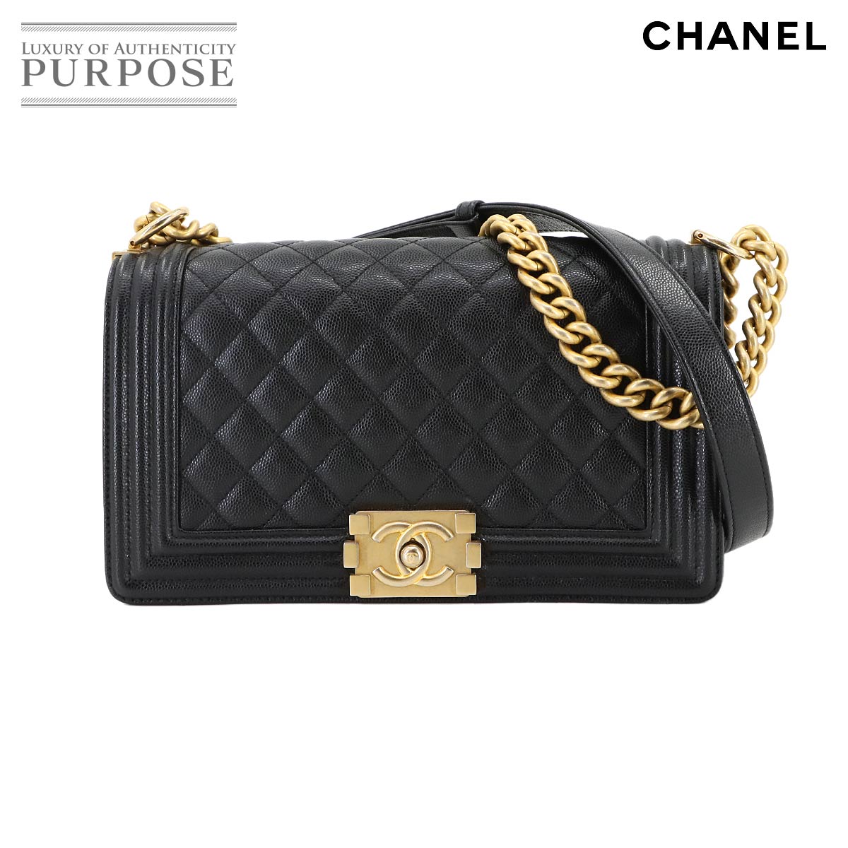 楽天市場】CHANEL シャネル チェーンショルダー A67086 ボーイシャネル