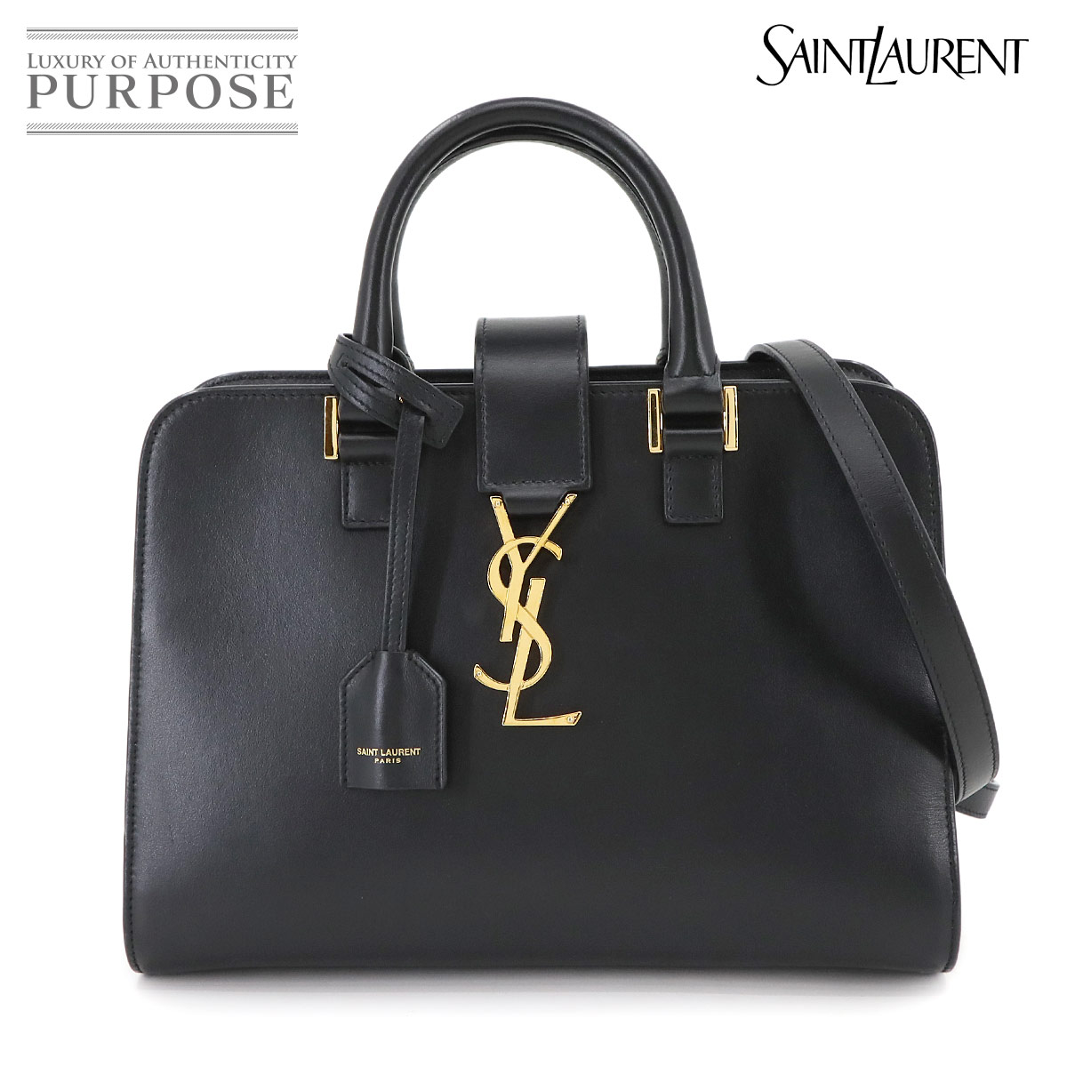 SAINT LAURENT ベイビーカバス　美品 楽天市場】【美品】サンローラン【YVES SAINT LAURENT】モノグラムサン
