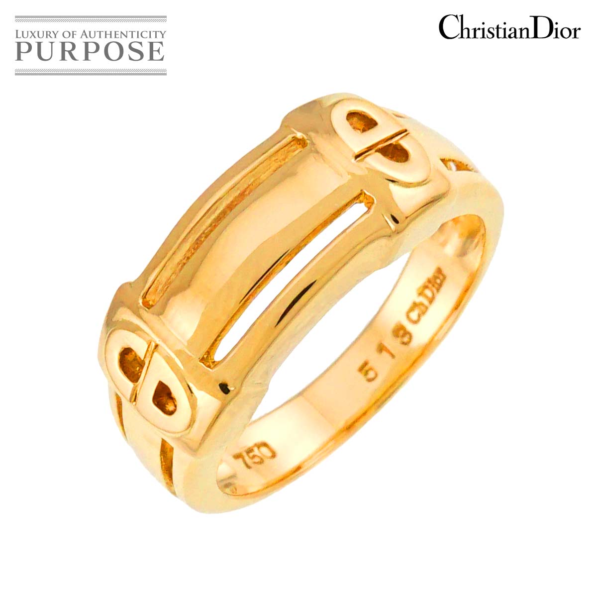 楽天市場】【☆訳あり】クリスチャンディオール Christian Dior リング