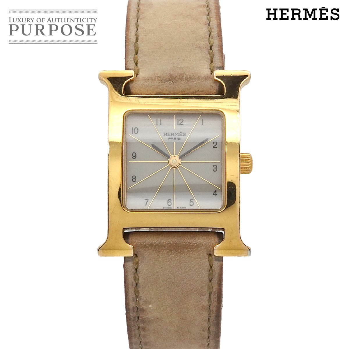 楽天市場】エルメス HERMES Hウォッチ HH1 810 メンズ 腕時計 デイト