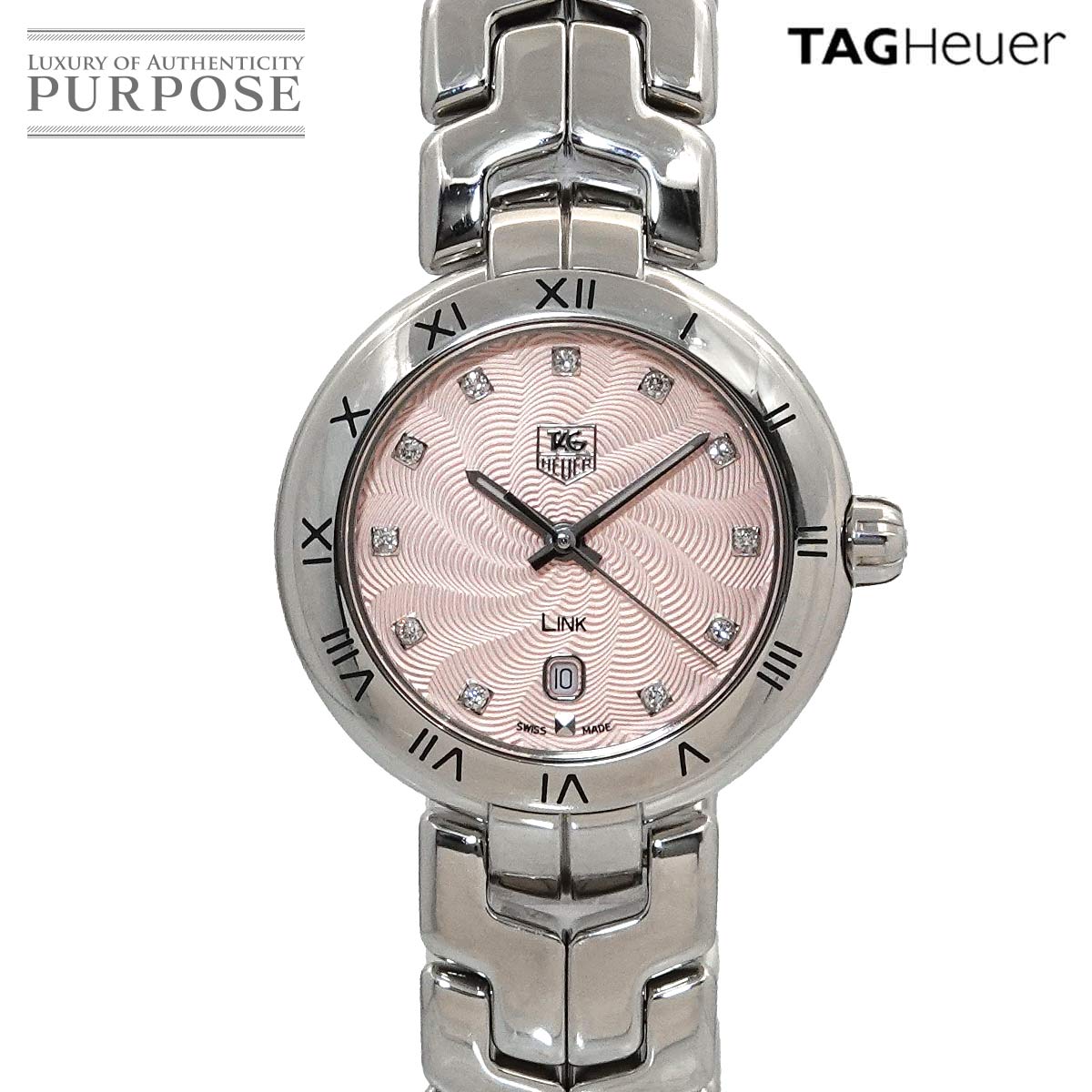楽天市場】【ウォッチ】 TAG Heuer タグ ホイヤー LINK リンク ピンク