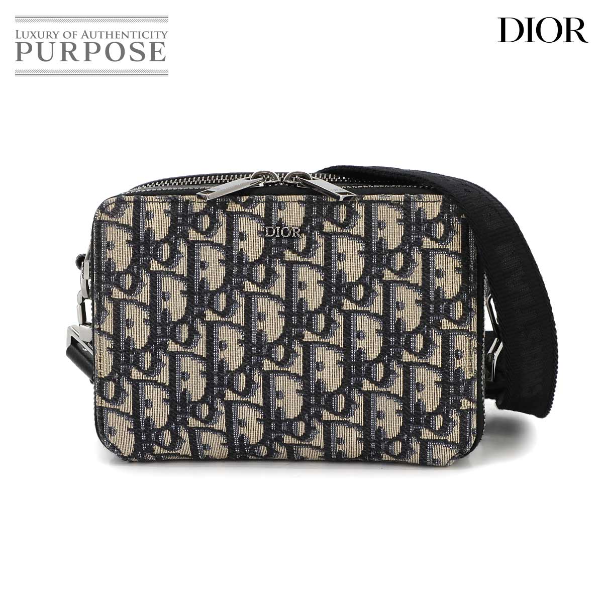 楽天市場】【美品】ディオール【DIOR】ライダー マイクロポーチ