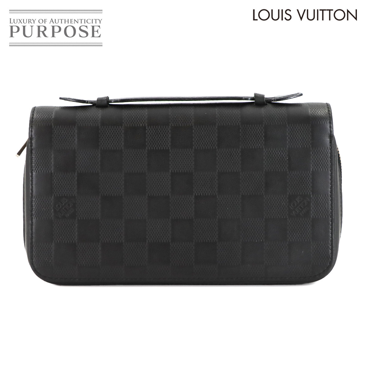 楽天市場】ルイ ヴィトン ダミエ アンフィニ ジッピーXL ラウンド