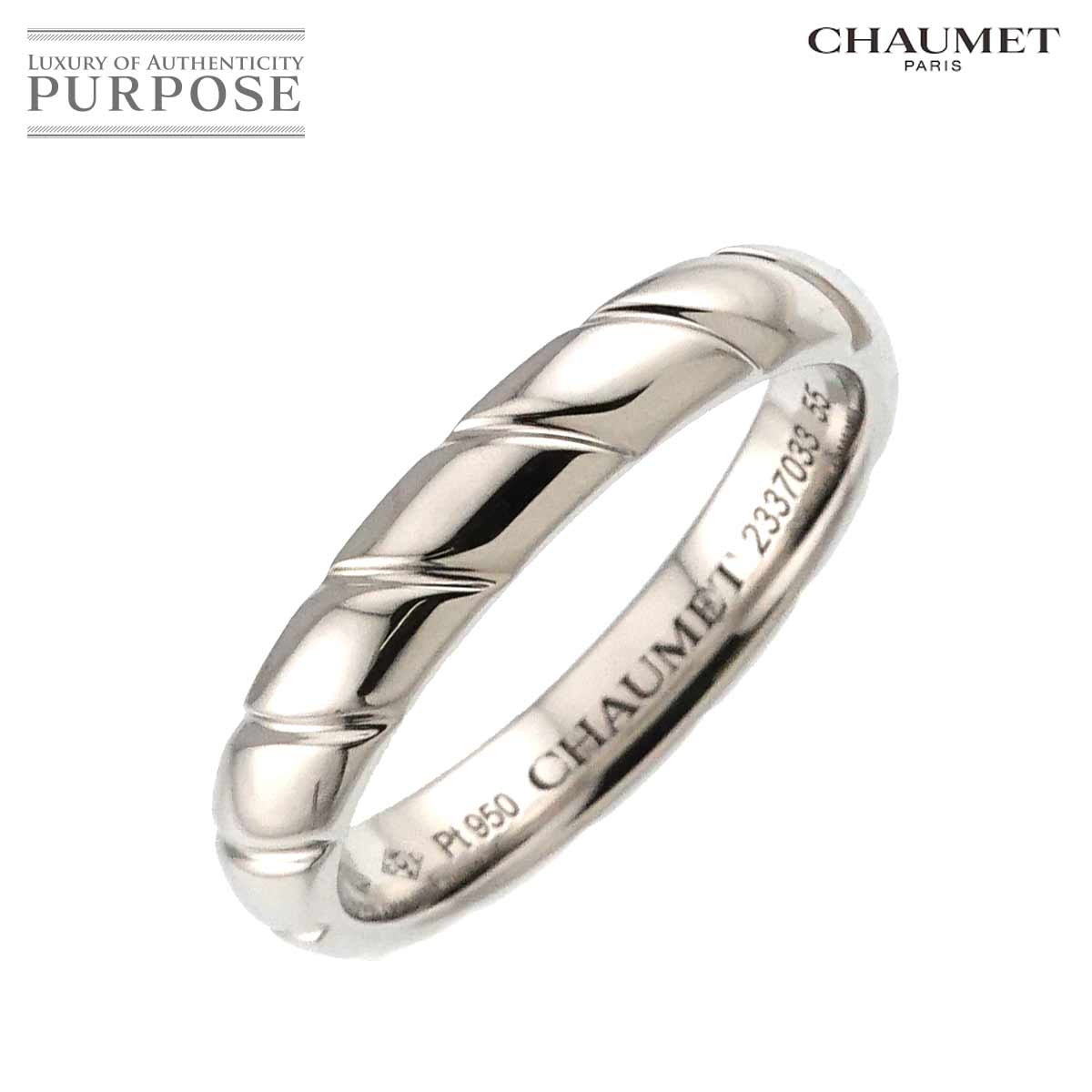 楽天市場】ショーメ CHAUMET トルサード 3.4mm幅 マリッジ リング 54号