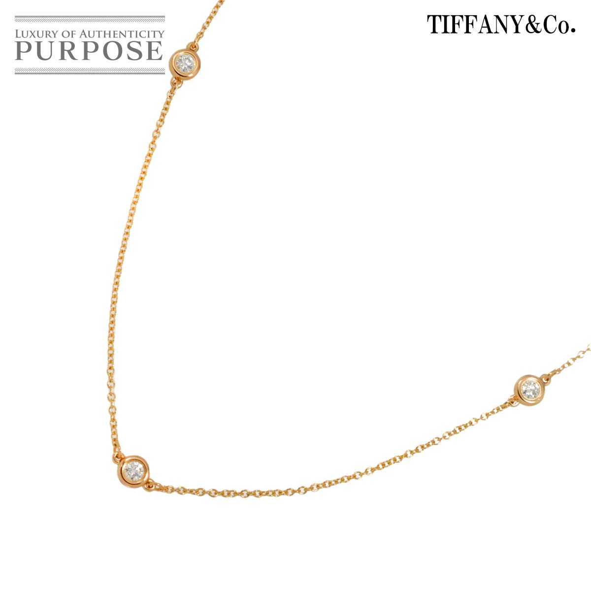 【10/17まで出品】TIFFANY　ティファニー　バイザヤード 楽天市場】(新品仕上げ済）ティファニー TIFFANY バイザヤード ダイヤ