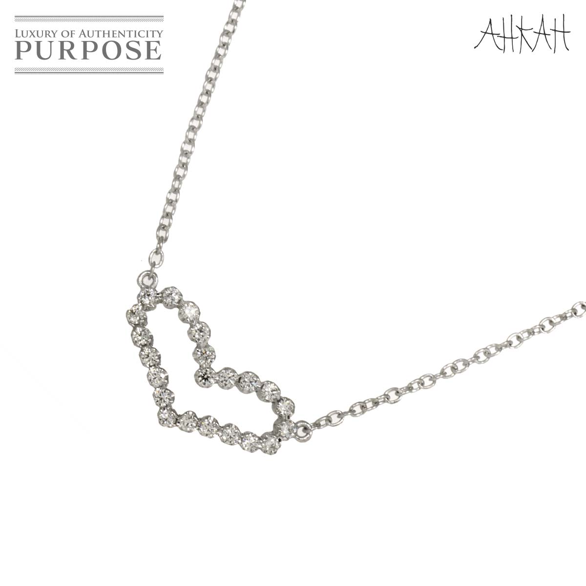アーカー k18 ローラハート ネックレス 18金 ダイヤモンド AHKAH ローラハート ネックレス | AHKAH / アーカー | 【公式