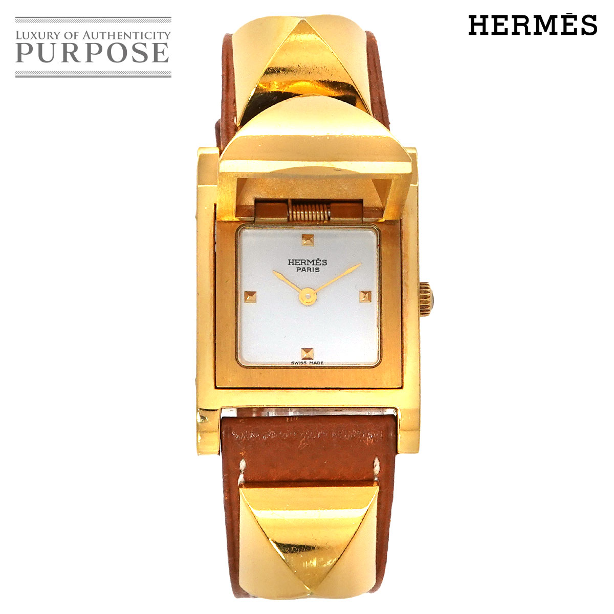 楽天市場】エルメス ウィンザー レディース腕時計 クォーツ シルバー