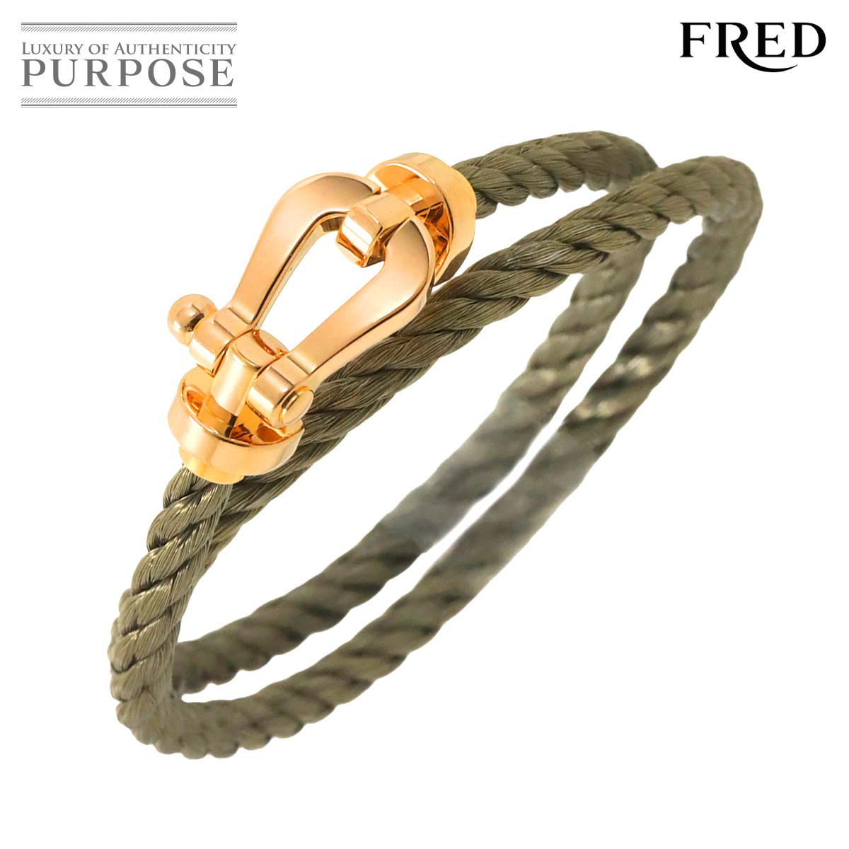 楽天市場】フレッド FRED ブレスレット フォース 10 ミディアム MM