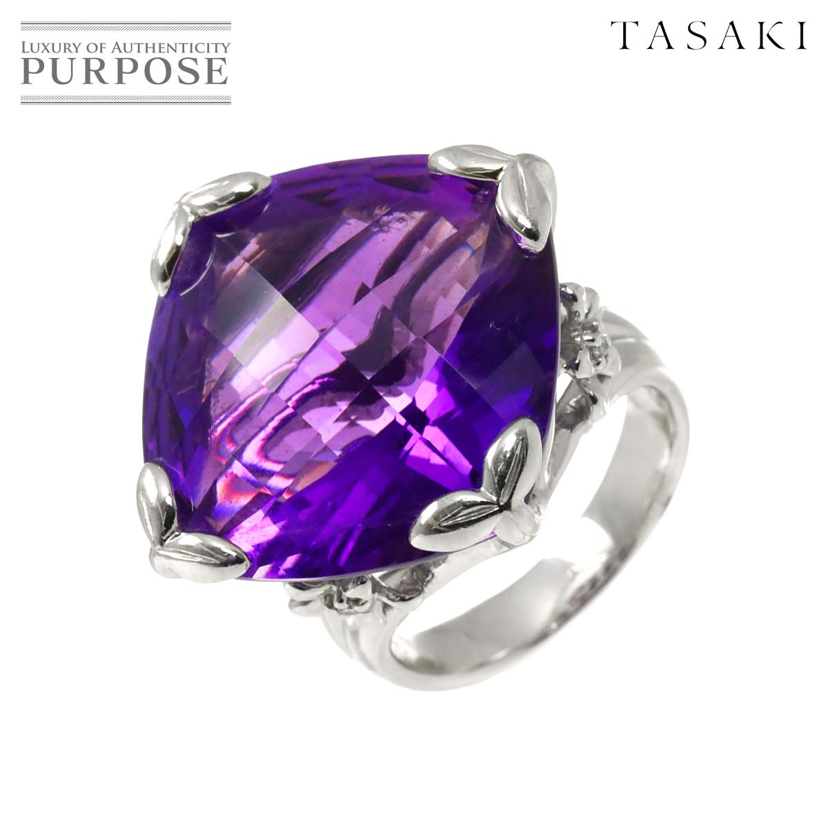 楽天市場】タサキ 田崎真珠 TASAKI リング フラワーモチーフ