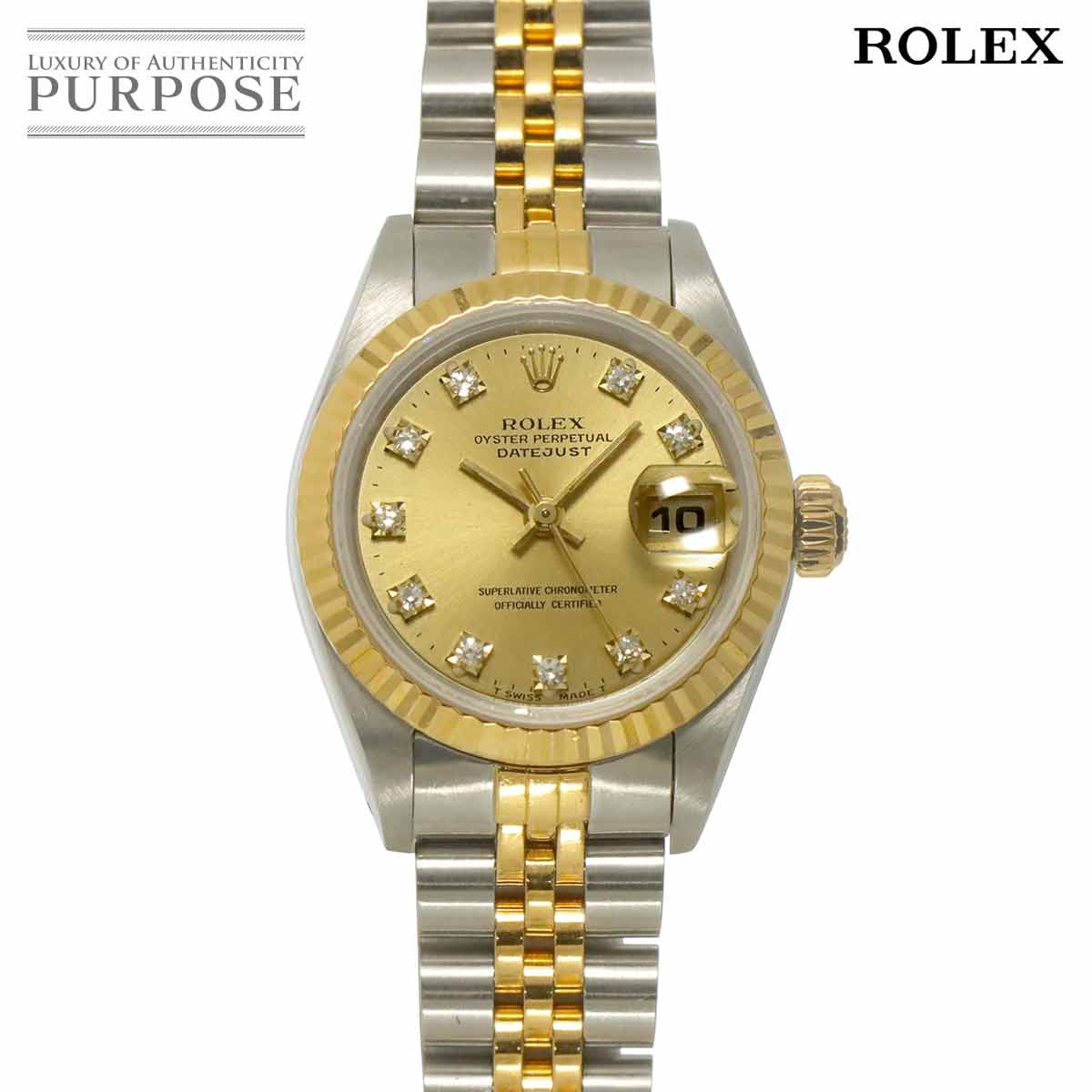 楽天市場】ロレックス ROLEX レディース 69173 / 79173 デイトジャスト