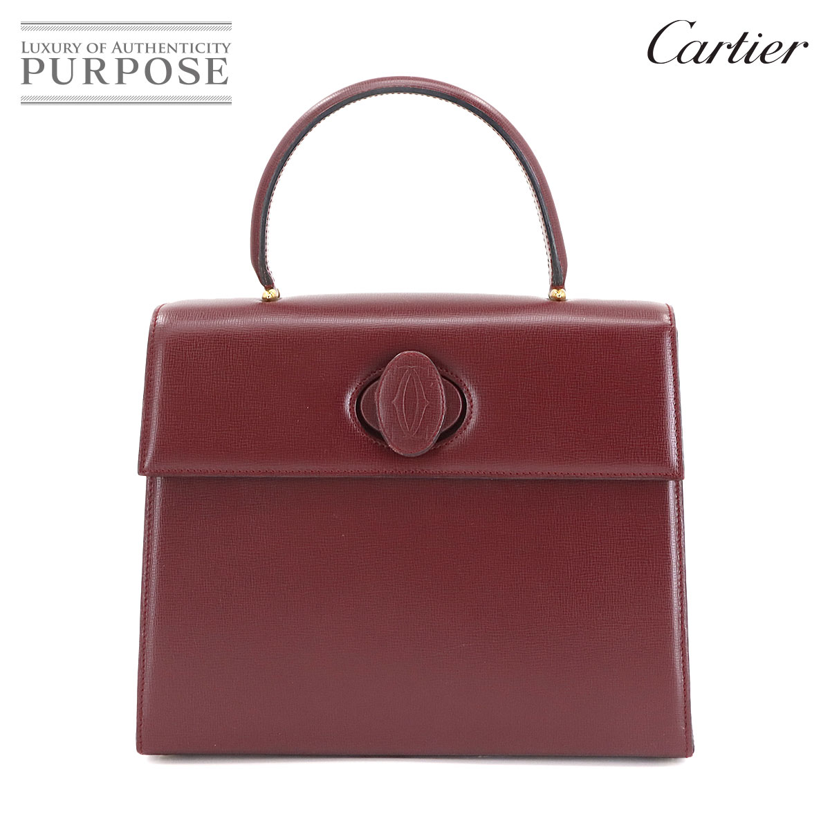 美品Cartier ボルドーマストラインバッグ 90306484-01.jpg