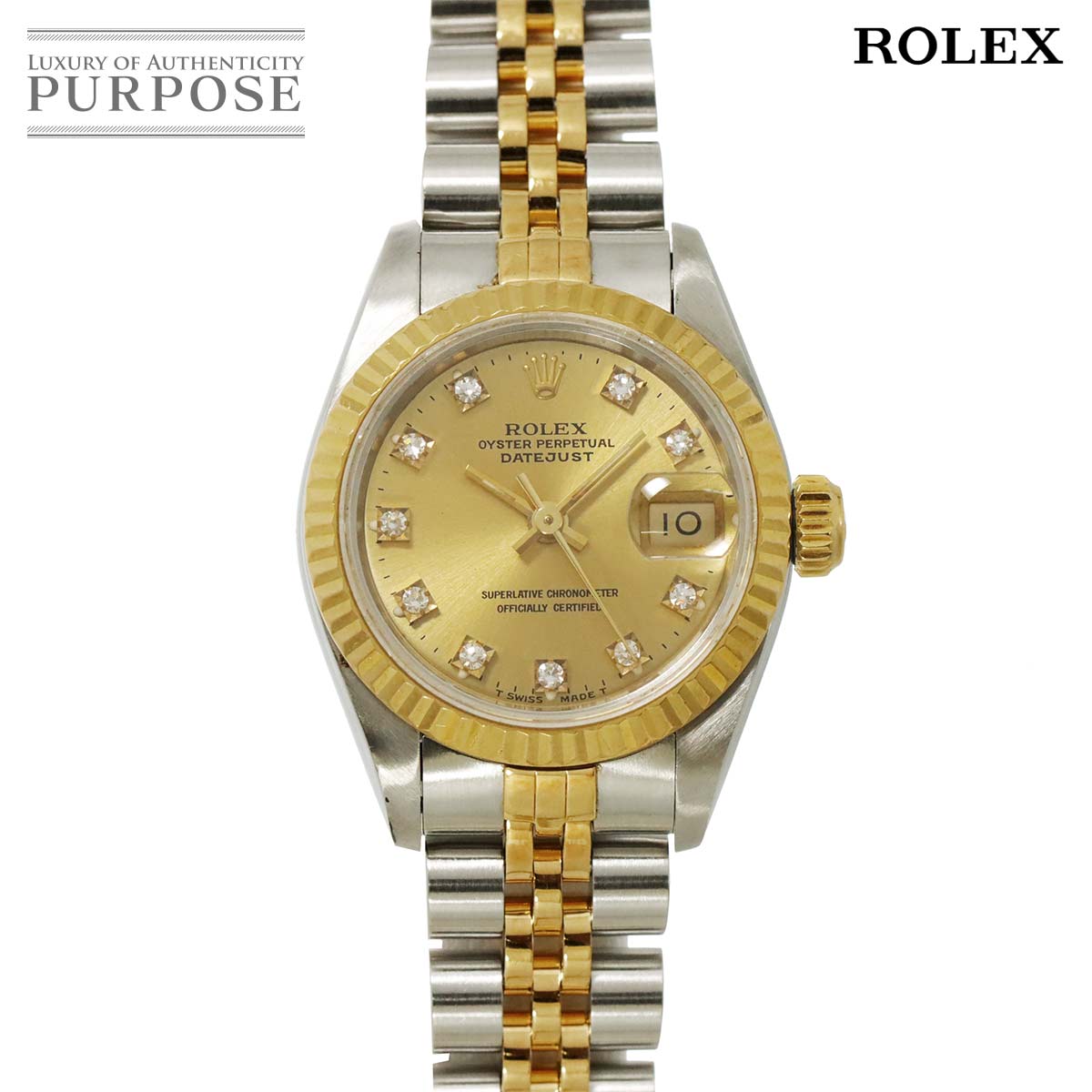 楽天市場】ロレックス ROLEX レディース 69173 / 79173 デイトジャスト