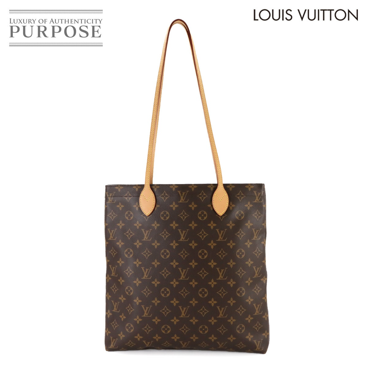 【新品負けず劣らず】 ルイ ヴィトン LOUIS VUITTON モノグラム 持ちはこび イット トート 御徒面子 赤銅色 M45199 ゴールド 金具 Monogram Carry It 【中古】