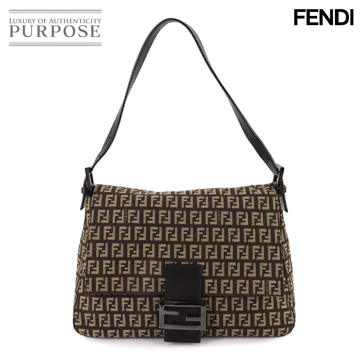 楽天市場】美品 FENDI フェンディ ズッキーノ ズッカ マンマバケット