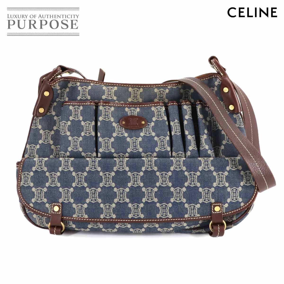 楽天市場】CELINE セリーヌ パリマカダム ショルダーバッグ ワン
