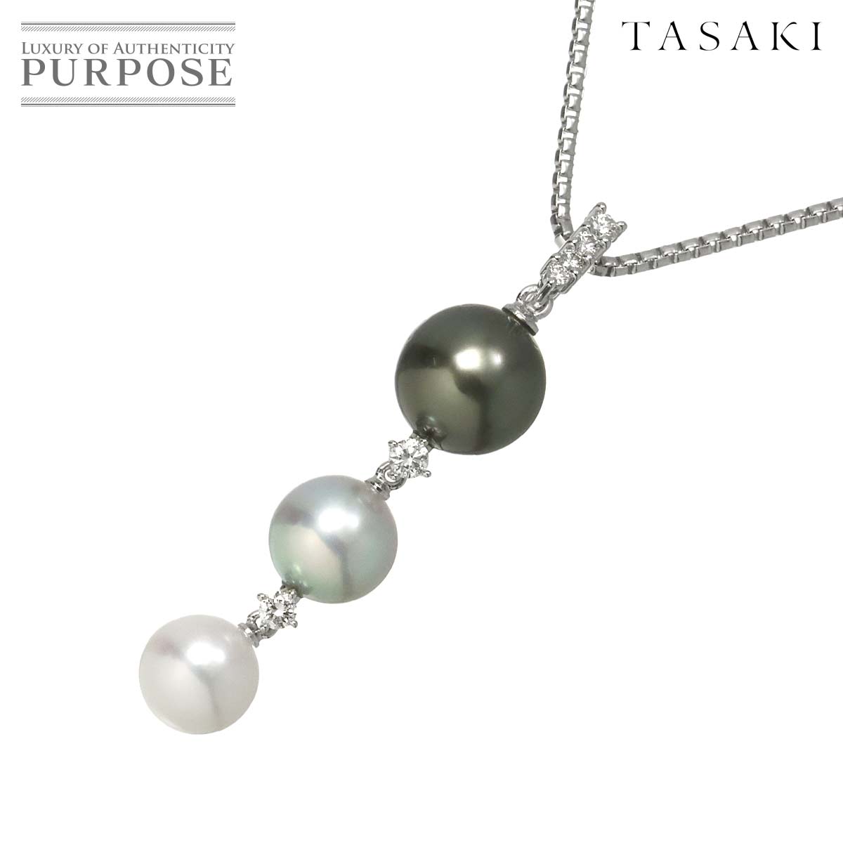 楽天市場】田崎真珠 TASAKI K14 WG 南洋 黒蝶 真珠 9.3 - 11.4 楽天市場】田崎真珠 TASAKI K14 WG 南洋 黒蝶 真珠 9.3 - 11.4