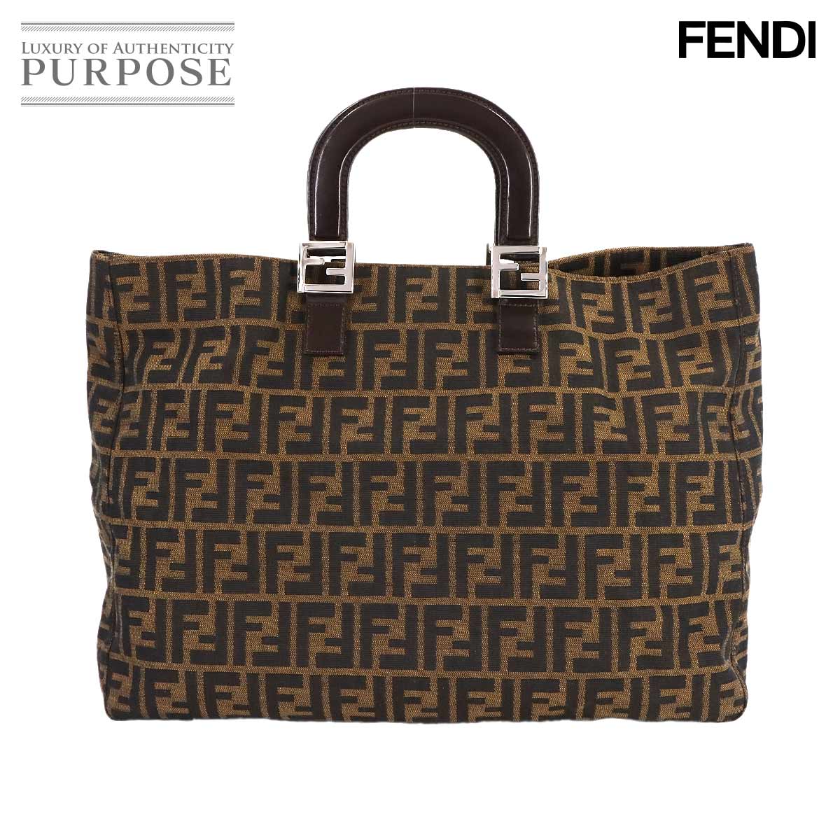 楽天市場】【バッグ】FENDI フェンディ ズッカ ハンドバッグ