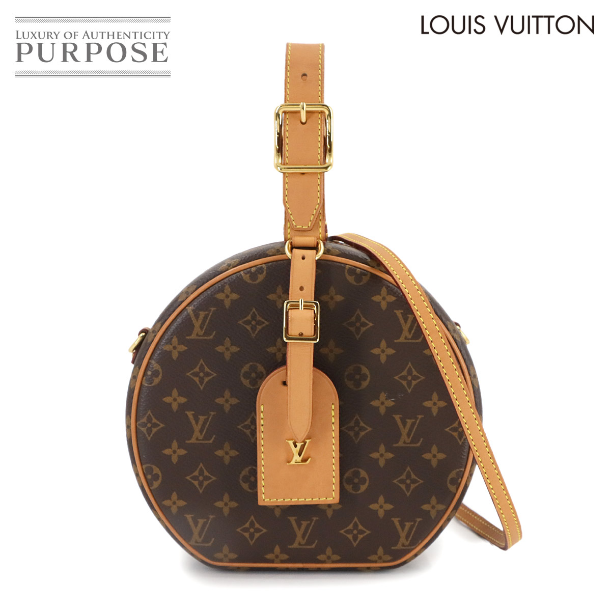 【美品】 ルイ ヴィトン LOUIS VUITTON モノグラム プティット ボワット シャポー 2way ハンド ショルダー バッグ M43514 RFID Petite Boite Chapeau 【中古】