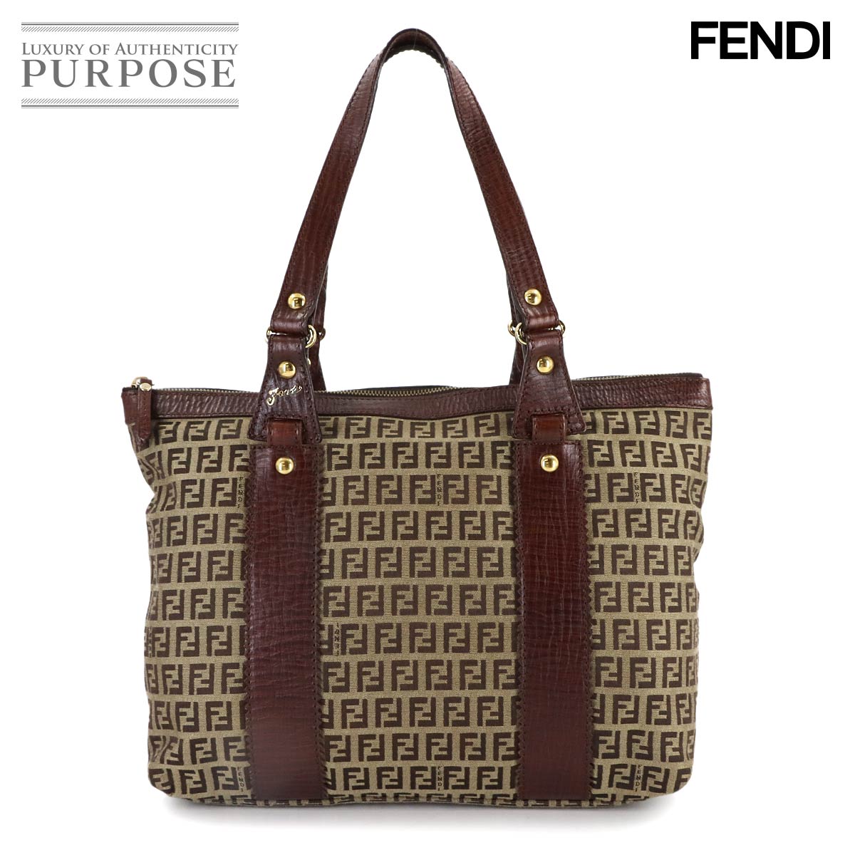 楽天市場】FENDI フェンディ ズッキーノ ズッカ柄 トートバッグ