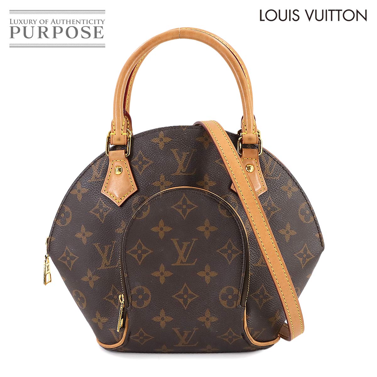 ルイ ヴィトン LOUIS VUITTON モノグラム エリプス PM 2way お手々 肩部 御徒面子 赤銅色 M46196 RFID Ellipse PM 【中古】
