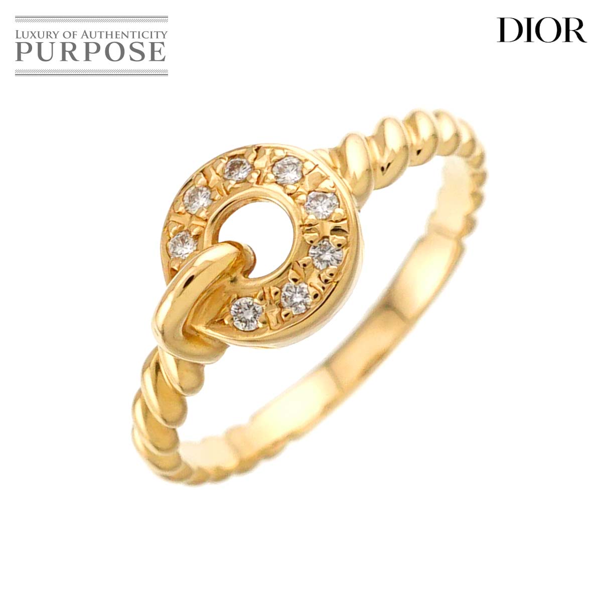 楽天市場】【☆訳あり】クリスチャンディオール Christian Dior リング