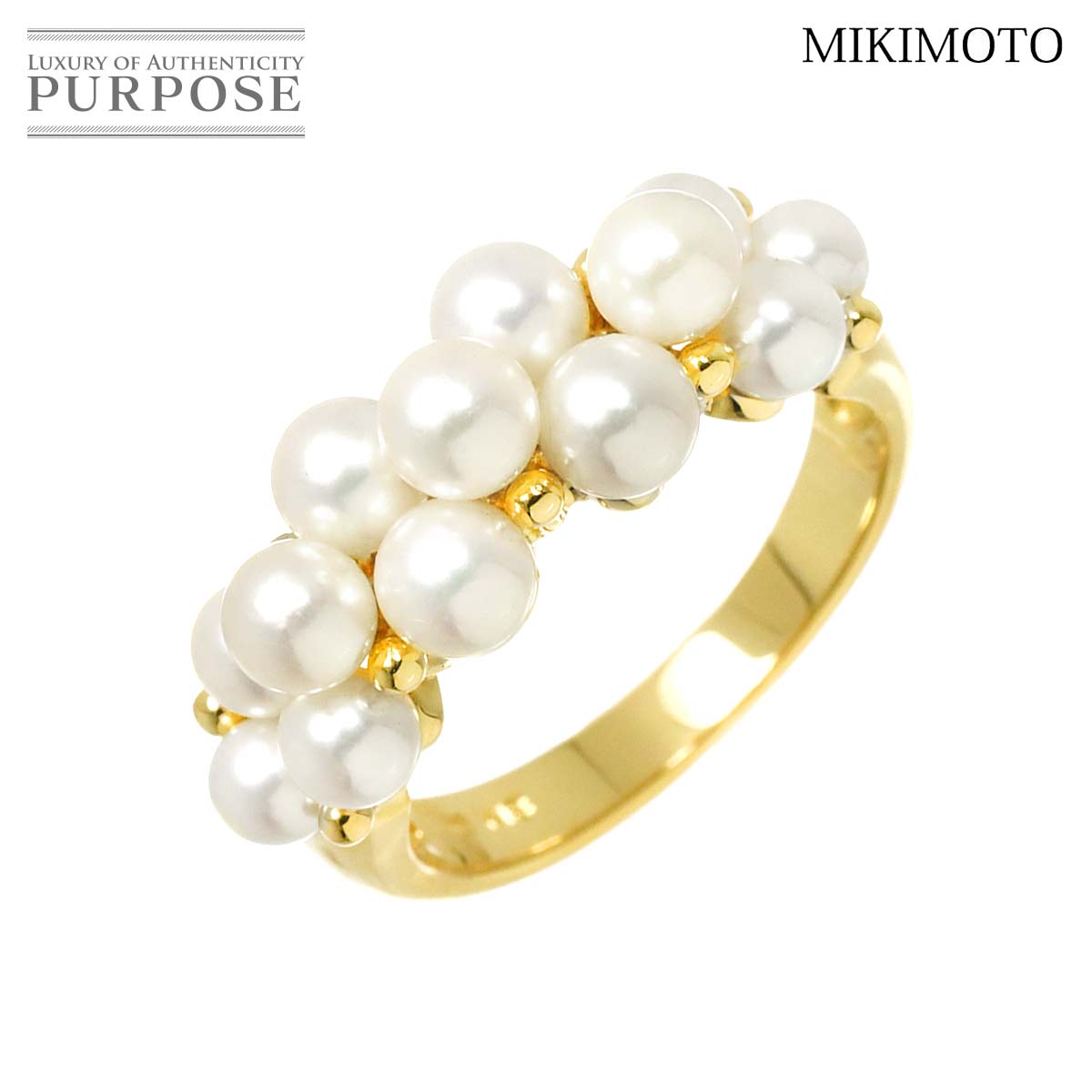 楽天市場】【新品同様】 ミキモト MIKIMOTO 11号 リング ベビーパール
