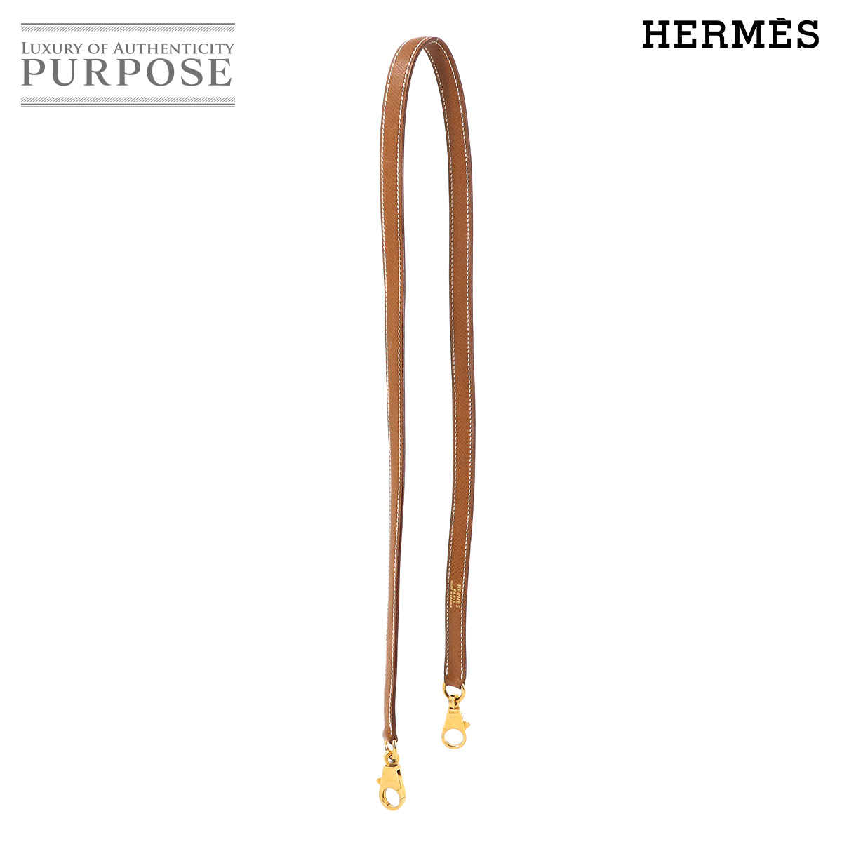 エルメス HERMES ケリー ボリード 肩部 同盟罷工さあ美 クシュベル エプソン ゴールド ゴールド 金具 赤銅色 Shoulder strap 【中古】