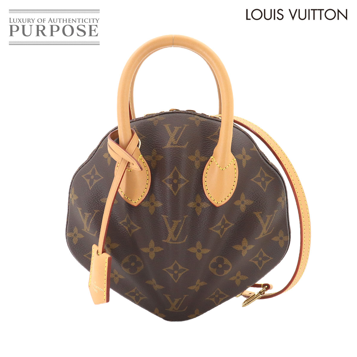 【未当て嵌める 見せびらかす品】 ルイ ヴィトン LOUIS VUITTON モノグラム 逆さま ヴィーナス 2way お手々 肩部 御徒面子 赤銅色 M82993 RFID Venus 【中古】