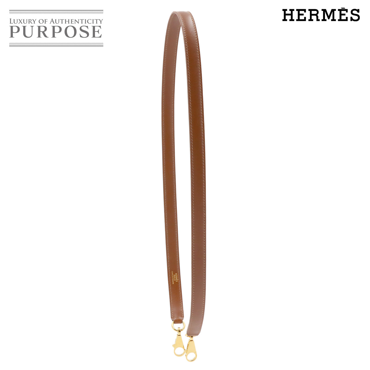 【美品】 エルメス HERMES ケリー ボリード 肩肉 同盟罷工一回り ボックスカーフ 赤銅色 Shoulder Strap 【中古】