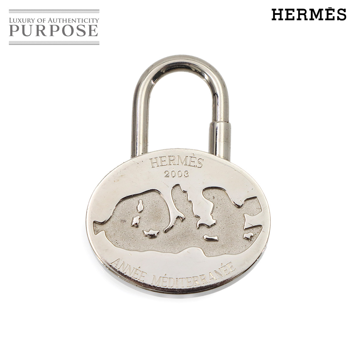 エルメス HERMES カデナ 惹きつける ANNEE MEDITERRANEE 地中海 2003年 ゴールド 佩び物 Cadena Charm 【中古】