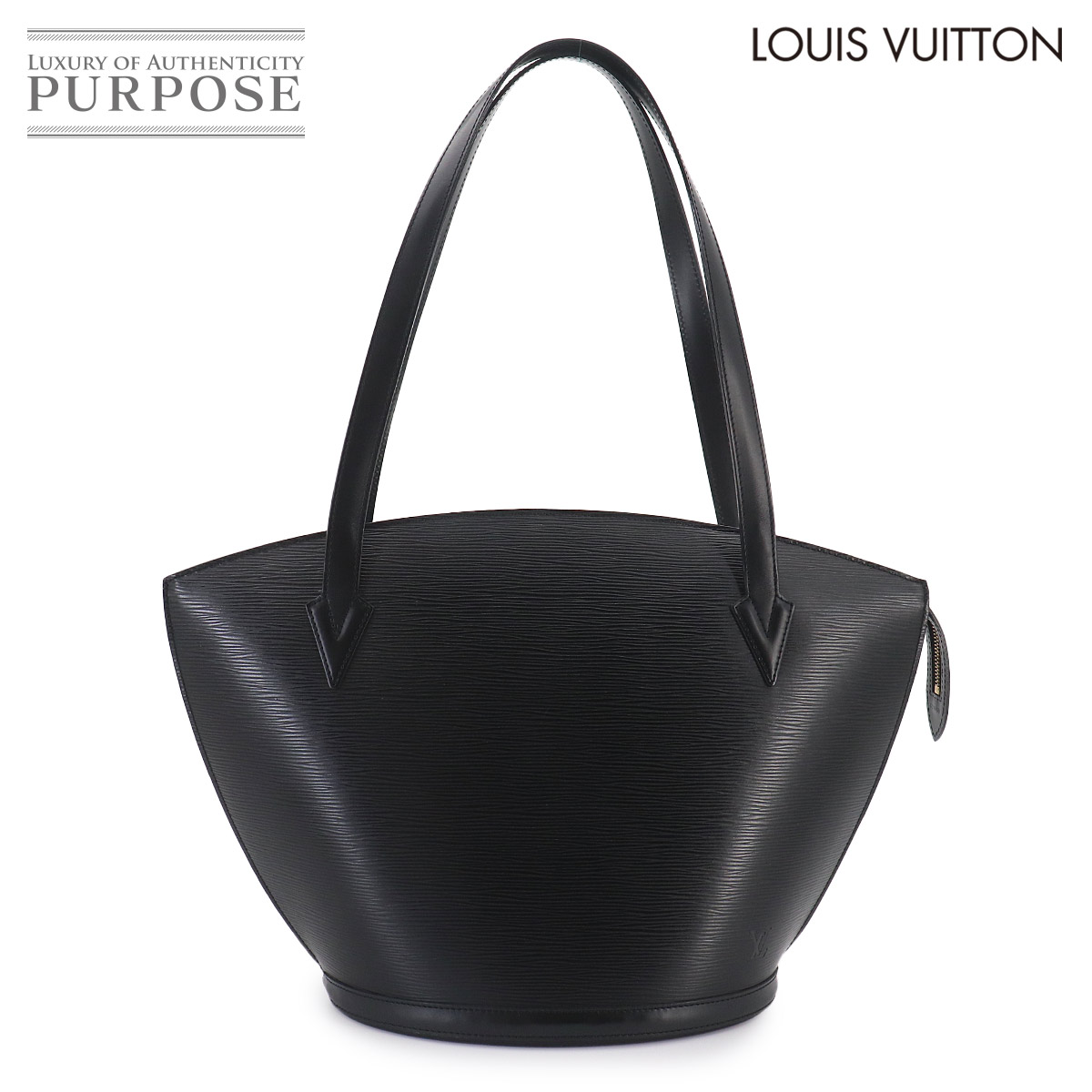 【新品負けず劣らず】 ルイ ヴィトン LOUIS VUITTON エピ サンジャック 買い出し トート 御徒面子 なめし革 ノワール 黒いこと M52262 Saint Jacques 【中古】