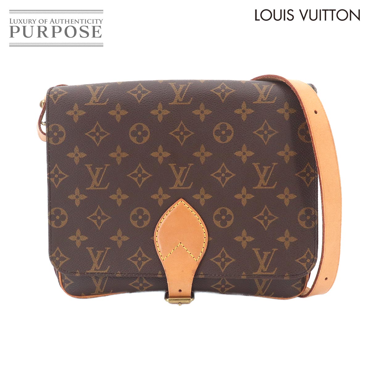 カルトシエール GM ルイ ヴィトン LOUIS VUITTON モノグラム 肩先 御徒面子 赤銅色 M51252 Cult Ciel 【中古】
