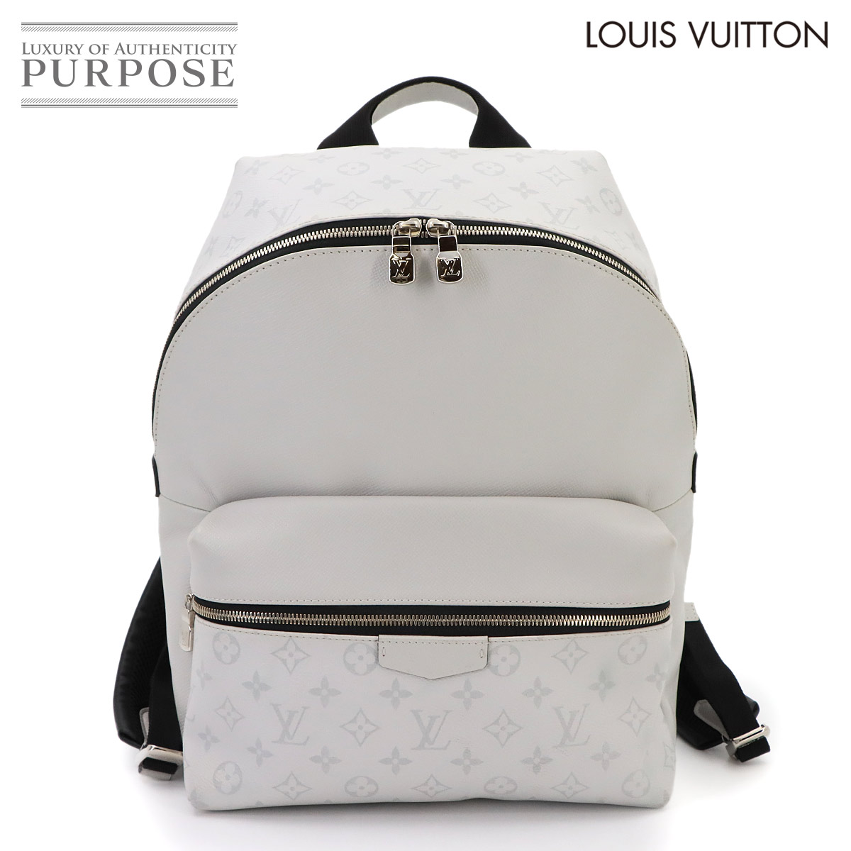 【新品負けず劣らず】 ルイ ヴィトン LOUIS VUITTON タイガラマ 大きな進歩 うしろ側風呂敷き包み 背嚢 なめし革 ブロン M30232 Discovery Backpack 【中古】
