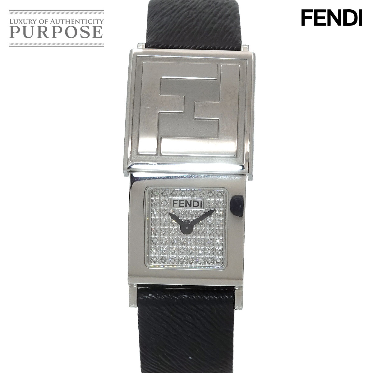 フェンディ FENDI ズッカ シークネットボール 5400L レディース ウォッチ 金剛石 石英 御覧なさる zucca 【中古】