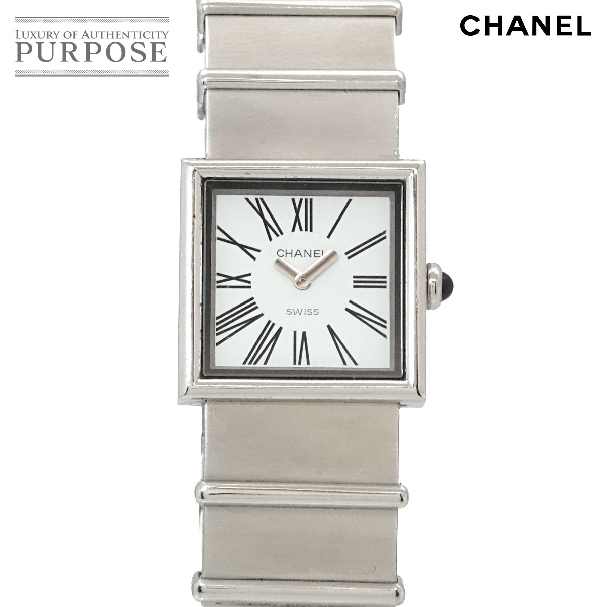 シャネル CHANEL 御姉さん H0827 ヴィンテージ レディース ウォッチ 白いこと 石英 御覧なさる Mademoiselle 【中古】