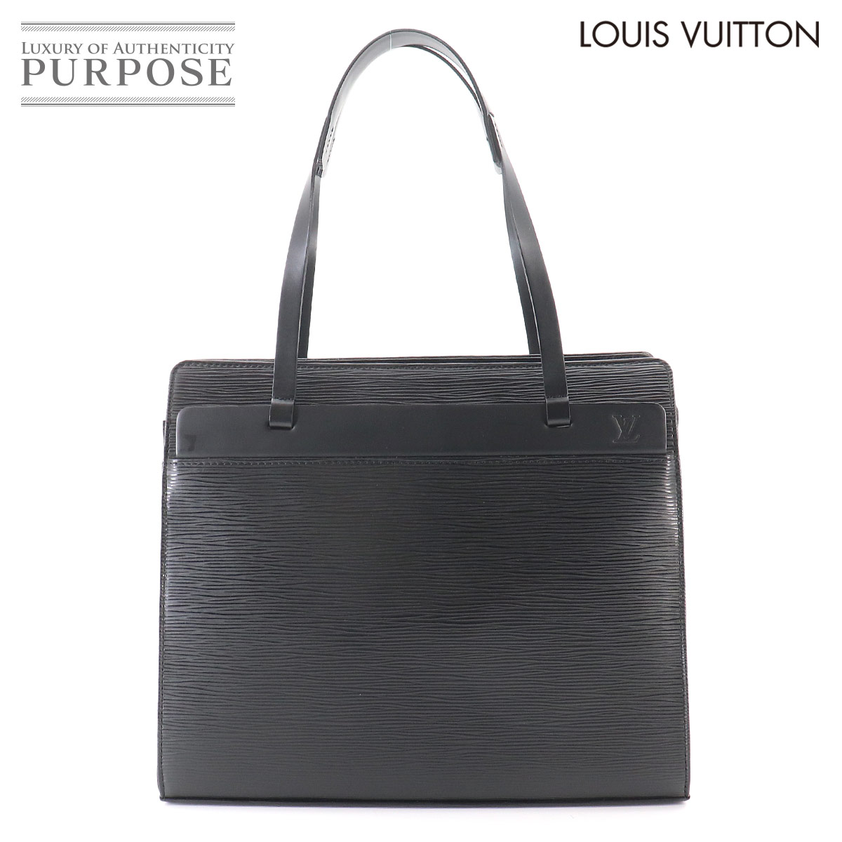 【未使用 展示品】 クロワゼット PM ルイ ヴィトン LOUIS VUITTON エピ トート バッグ レザー ノワール ブラック M52492 Croisette 【中古】|VINTAGE LOVER PURPOSE