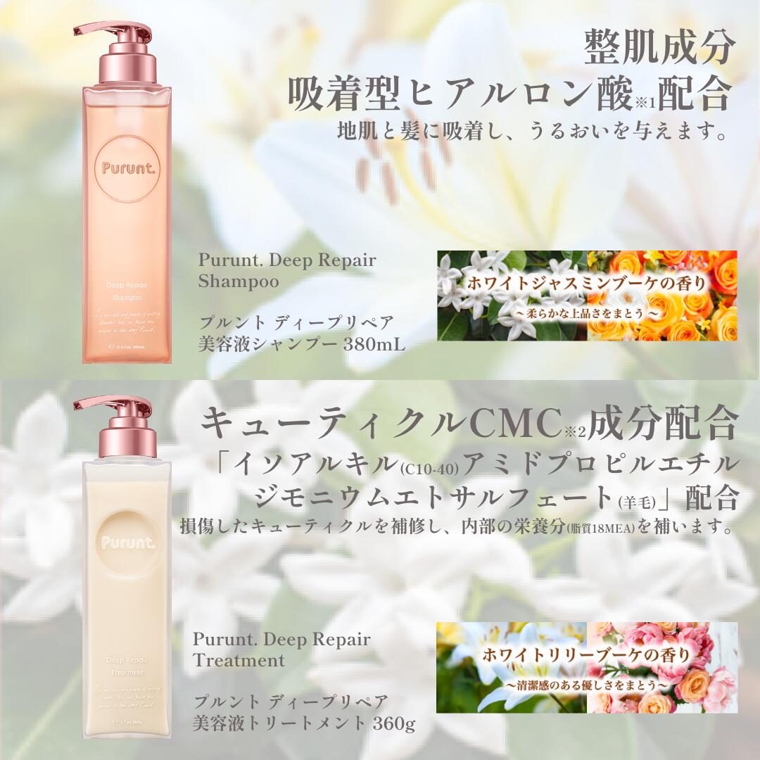 楽天ランキング1位] シャンプー トリートメント セット プルント