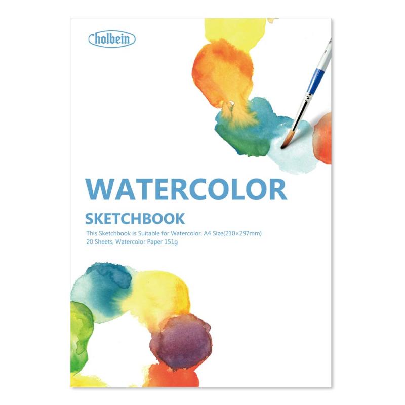 楽天市場】ホルベイン 用途別スケッチブック 水彩画用ブック YWC-A4