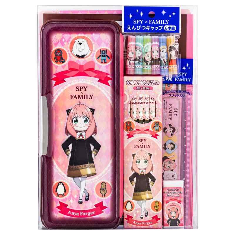 楽天市場】SPY×FAMILY（スパイファミリー）鉛筆2B6点文具セット