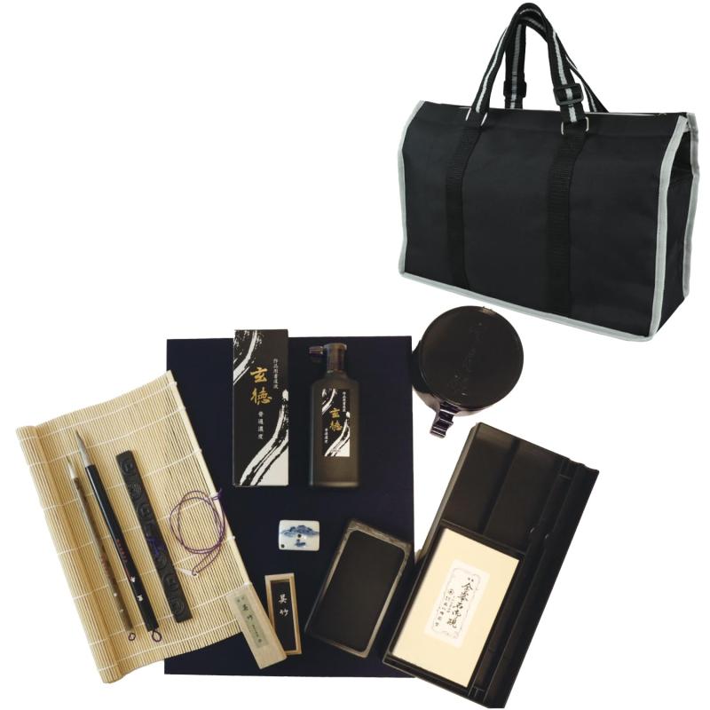 楽天市場】書道用品セット 書道を楽しもう 筆4本 お得 : 東海商事