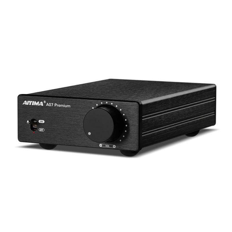 AIYIMA A07 Premium TPA3255 力強さアンプリファイアー 300Wx2 D級ステレオデジタルオーディオアンプ 2.0chアンプリファイアー パッシブスピーカー用老人ホームオーディオ（A07＋DC32Vワット数アダプタ）
