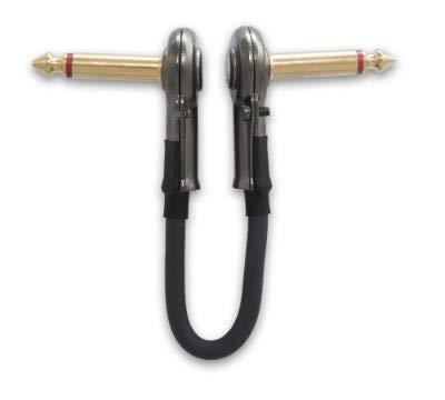 パッチケーブルRIC43FX-GR-L字/L字 15cm(4本セット)