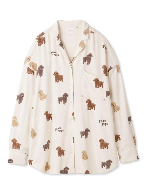 gelato pique(ジェラート ピケ) DOG3柄シャツPWCT234219レディース