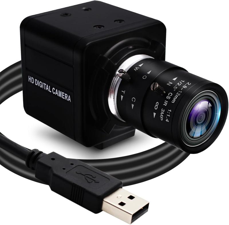 8MP USBカメラ Webcam Linux windows video camera Webカメラ800万画素 CMOS IMX179 sensor ウェブカメラ|GRATIQUE MIEI