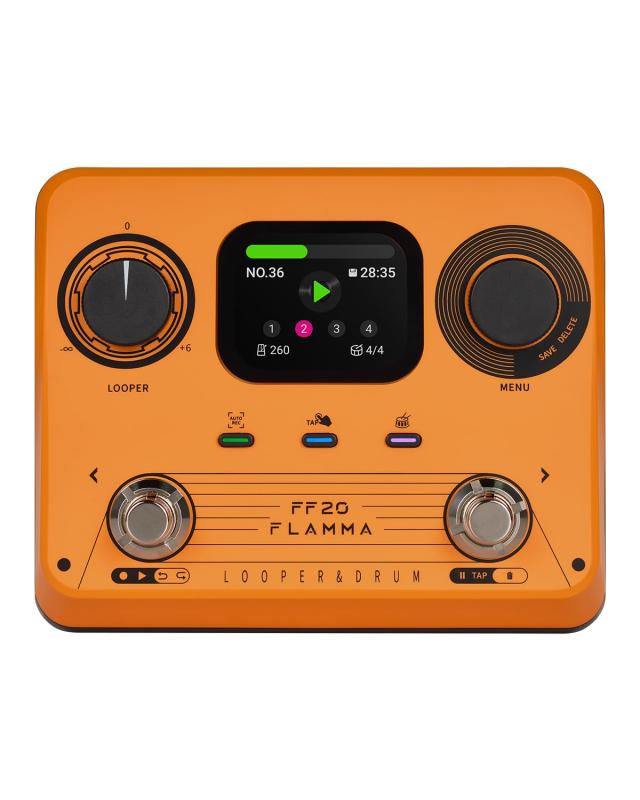 FLAMMA FF20 ルーパーペダルドラムマシン｜GRATIQUE MIEI 15,326円