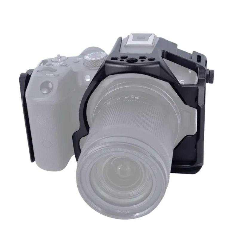 Niceyrig カメラ ケージ Canon EOS R7/EOS R8にカメラ専用ケージ コールド シュー Arri位置決めネジ穴 Natoレール アルカスイス互換のプレート-532｜GRATIQUE MIEI 10,096円
