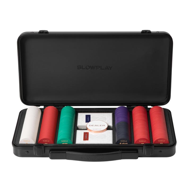 SLOWPLAY Godel テキサスホールデム用セラミックポーカーチップセット｜GRATIQUE MIEI