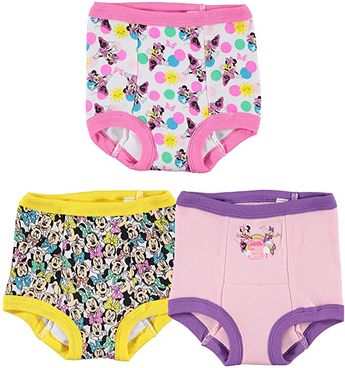 ディズニー ミニーマウス 女の子 トイレトレーニング ショーツ パンツ 3枚セット 2歳 3歳 4歳 並行輸入品 Educaps Com Br