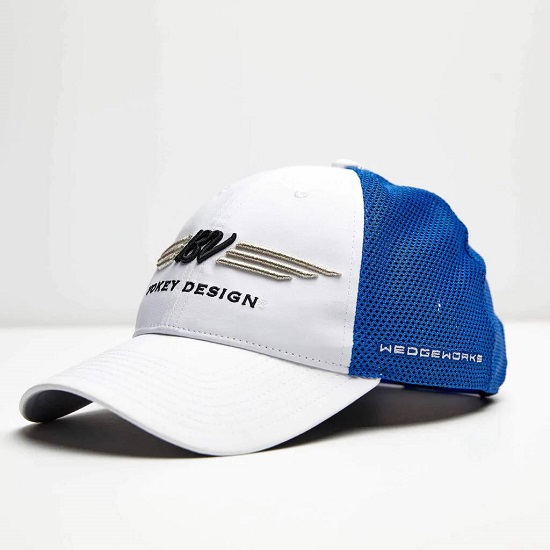 即納 あす気持ち良い照応 ボーケイ 巡覧舞台 帽子 ホワイト ロイヤル Vokey Tour Performance Cap White Royal Cannes Encheres Com