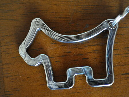 【即納】スコッティキャメロン スコッティドッグ ボールマーカー キーホルダー ティファニーブルー SCOTTY CAMERON 2018 SCOTTY DOG KEY CHAIN HOLLOW 101721｜パターアイランド